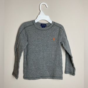 Ralph Lauren LS Boys Waffle Shirt